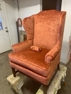 Crushed Velvet Chair